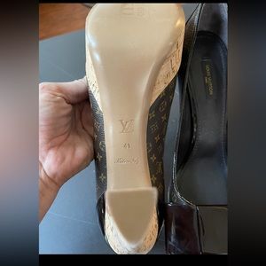 Authentic Louis Vuitton Peep Toe Bootie